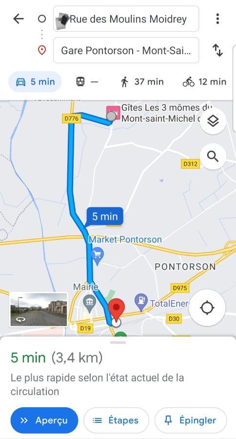 Gite Lucian Mont-Saint-Michel Moidrey Kültér fotó